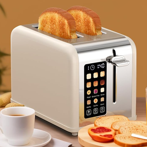 Tostadora Multifunción Inteligente de <span class=keywords><strong>2</strong></span> Rebanadas con Pantalla Digital - 7 Modos Preestablecidos, Versátil <span class=keywords><strong>para</strong></span> <span class=keywords><strong>Desayunos</strong></span> en Casa <span class=keywords><strong>para</strong></span> 1-<span class=keywords><strong>2</strong></span> <span class=keywords><strong>Personas</strong></span> - Product Image 6