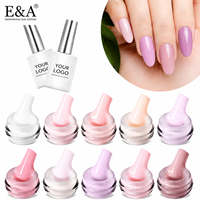 Échantillon Gratuit – Couleur Nude – Végétalien – Non Toxique – Certifié MSDS – Fournitures pour Ongles Marque Privée – Gel UV Base – Vernis à Ongles – Base Caoutchouc pour