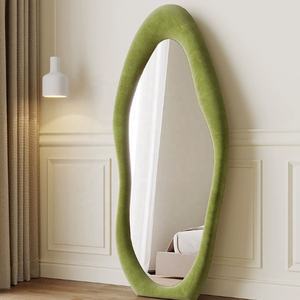 Specchio da Terra Decorativo Grande su Misura, Forma Irregolare, Specchio a Figura Intera per Soggiorno e Camera da Letto - Product Image 5