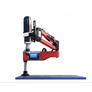 Machine à tarauder électrique servo automatique à bras flexible <span class=keywords><strong>M6</strong></span>-M30 2000w 156rpm, machine à percer multifonctionnelle 30, 40 - Product Image 1