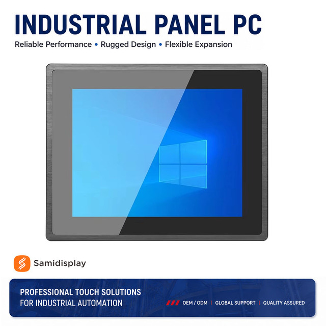 10.1 13.3 15.6 18.5 21.5 27 Inch Sunlight Readable IP65 Embedded HMI Linux Android Industrial Touch Screen Panel PC