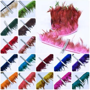 Pluma de Pollo Roja Puntiaguda Colorida <span class=keywords><strong>para</strong></span> Representaciones, Disfraces, Accesorios, <span class=keywords><strong>Atrapasueños</strong></span>, Adornos Decorativos Personalizados - Product Image 1