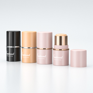 Custom 5g <b>Mini</b> Round PP Plastic Refillable Deodorant Bottle Solid <b>Perfume</b> Stick Packaging for Body Use - Product Image 6