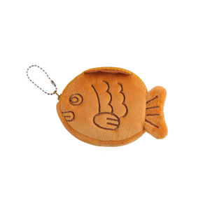Mochila de Peluche de Pez de Dibujos Animados, Linda Mochila Infantil para Monedas, Divertida Bolsa para Auriculares y Cables de Datos FX31, Relleno de Algodón PP - Product Image 5