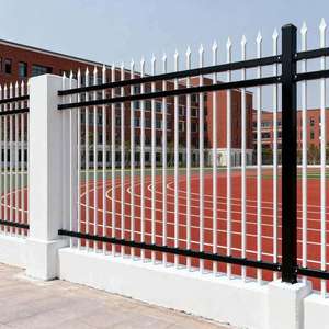 Vente Flash : Panneaux de clôture en acier durable et personnalisés pour extérieur – Clôture en métal galvanisé à picots – Panneau de clôture soudé - Product Image 3