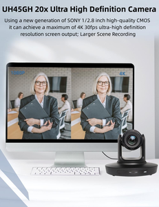 Costo di spedizione DDP gratuito per videocamera per videoconferenza con fotocamera PTZ 4K 30fps con funzione di tracciamento AI - Product Image 5