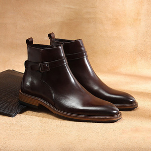 Zapatos de Hombre Retro Casuales de Otoño, de Cuero Genuino, Transpirables, Ligeros, de Piel de Vaca, con Diseño Tallado, Estilo Vintage - Product Image 2