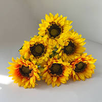Bunga Matahari Buatan (Helianthus Palsu)-Dekorasi Rumah & Rangkaian Bunga untuk Pesta Pernikahan
