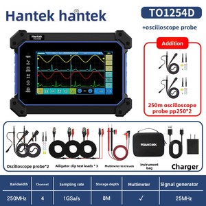 Osciloscopio Digital Portátil de Doble/Cuádruple Canal Hantek To1254d To1252d - Product Image 6