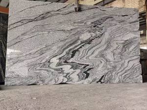 Losas Grandes de Granito Blanco Viscount con Superficie Pulida para Encimeras Modernas - Product Image 1