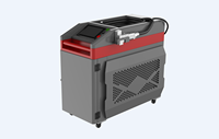 Machine de nettoyage laser CW refroidie par eau 1500W pour l'élimination de la rouille des métaux lourds et la préparation de surfaces en fibre continue