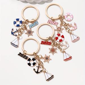 الأكثر مبيعًا مصنوعات معدنية مخصصة مطلية بالذهب سبيكة زيت تقطير قارب شراعي - Product Image 1