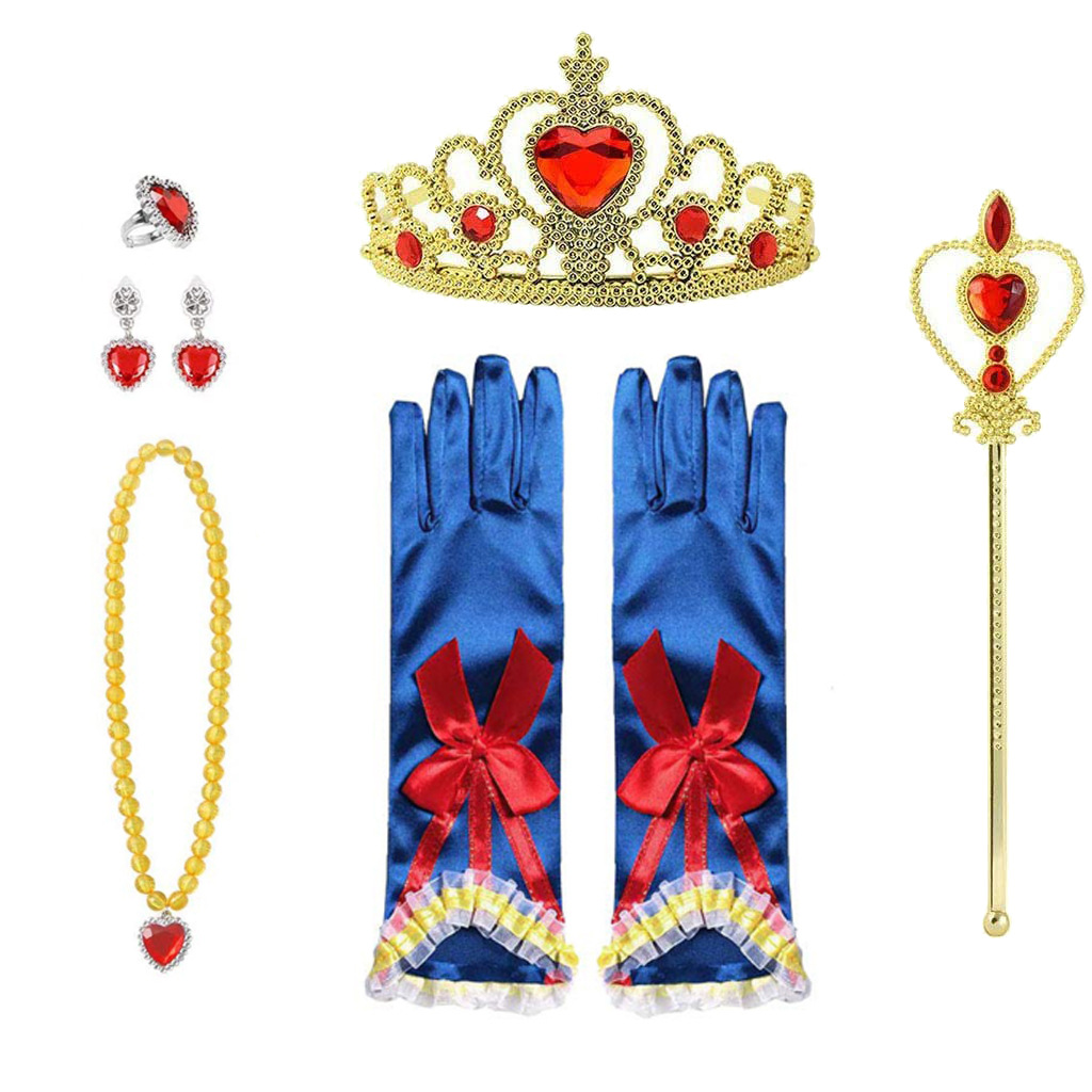 Ensemble de six pièces coeur pêche