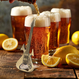 <span class=keywords><strong>Guitare</strong></span> Design Personnalisé Bronze Métal Ouvre-Bar Décoratif Unique Ouvre-Bouteille Fait Main pour Cadeaux de Fête Faveur - Product Image 6
