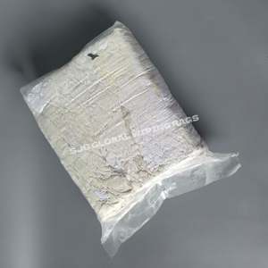 Trapos de Felpa Blancos 100% Algodón para Uso Industrial, 1KG, 5KG, 10KG, Trapos para Mecánicos, para Limpieza - Product Image 1