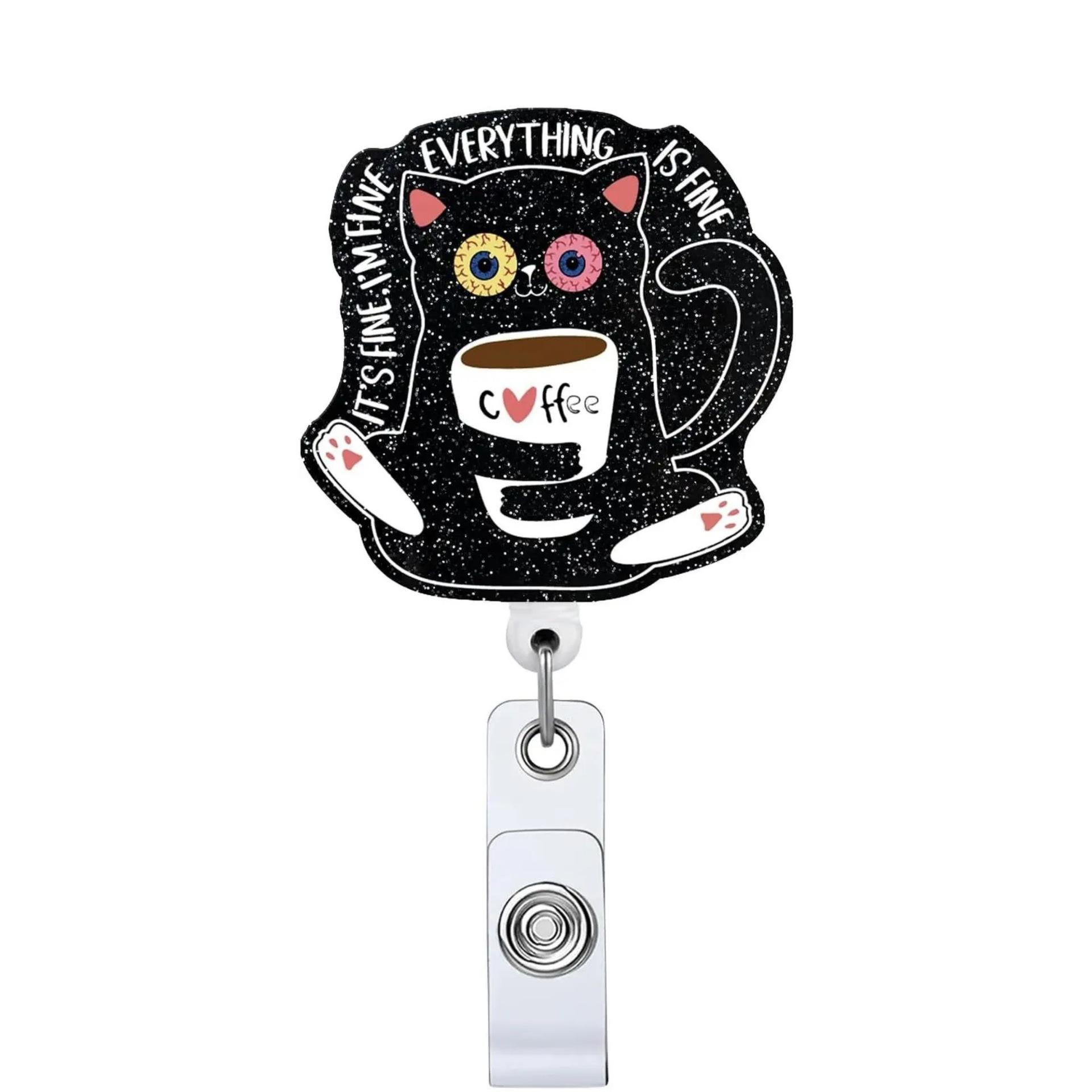 Café avec chat noir