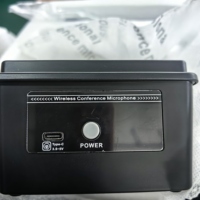 Système de conférence sans fil UHF 705V avec suivi vidéo, microphone de conférence à suivi de caméra, portée de 50 m, alimenté par batterie