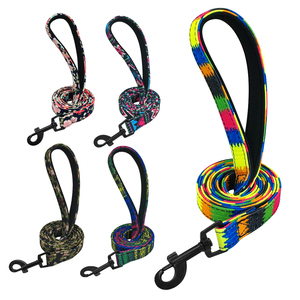 Correa para Perro con Logotipo de Nailon del Fabricante, Correa para Mascotas con Asa Acolchada de Neopreno, Collares y Correas Personalizadas para Perros - Product Image 4
