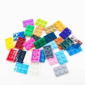 3021 Blocs de construction classiques créatifs BLOCKMOC, plaques 2x3, compatibles MOC, briques en plastique en vrac, pièces et accessoires de rangement, à partir de 6 ans - Product Image 3