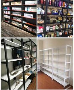 Modern Metal Living Room & Home Office <b>Bookcase</b>-Eco-friendly Powder-coated - Product Image 3