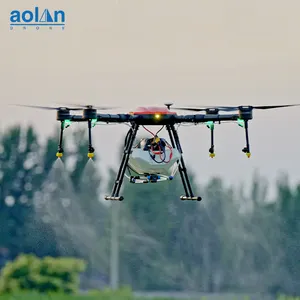 Pulverización Drone Agricultura Pesticida 10/15 kg Capacidad Granja Drone Pulverizador para pesticidas Pulverización de cultivos