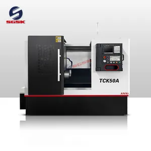 SGSK CNC 경사 침대 선반 TCK50/500 고정밀 선반 가공