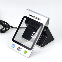 Escáner de Códigos QR para Pagos Móviles Android, Escáner de Códigos de Barras 2D USB