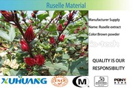 Extrait de Roselle, poudre d'extrait d'Hibiscus Sabdariffa