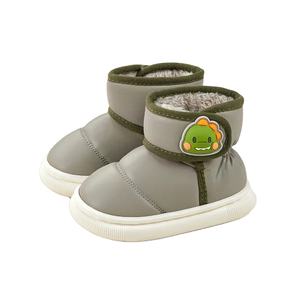 Joyeux <span class=keywords><strong>Mario</strong></span> <span class=keywords><strong>2023</strong></span> nouveau Style enfants Plus polaire bottes garçons et filles hiver chaud confortable mignon dessin animé bottes de neige - Product Image 2