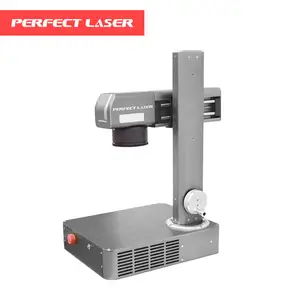 Equipamento de mesa para gravação a laser, mini máquina de marcação a laser de fibra, 30 watts perfeita, à venda