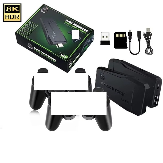 4K 20,000 + Retro Classic Games Retro Hand Gaming Console  M8  Gaming Stick  Game Console for Projector