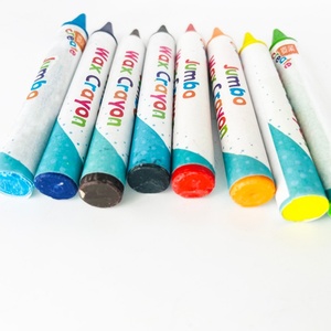 Crayons de cire flexibles colorés de qualité supérieure pour enfants, en vrac - Product Image 6