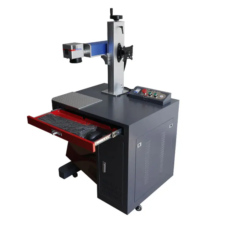 Produttore prezzo basso 20w 30w 50w macchina per marcatura laser a fibra prezzo/creatore/incisione stampa logo laser