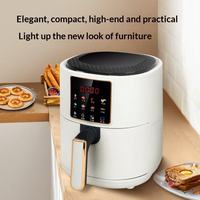 Friteuse à air intelligente multifonction à commande manuelle, grande capacité, sans huile, pour usage domestique