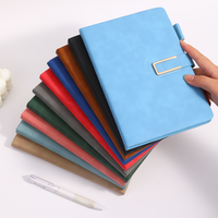 Cahier d'affaires A5/A4/A6 avec logo personnalisé en gros planificateur d'enregistrement en cuir épais avec papier imprimé cadeau scolaire