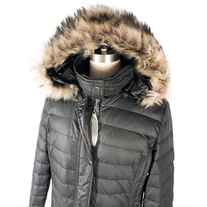 Vente chaude De Haute Qualité Dames Doudoune <span class=keywords><strong>Duvet</strong></span> de <span class=keywords><strong>canard</strong></span> D'hiver Femme Longue Fourrure Parka Manteaux <span class=keywords><strong>À</strong></span> Capuche - Product Image 5