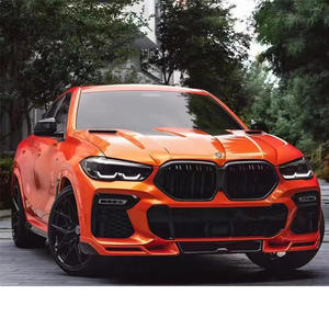 Grille de pare-chocs avant BMW X6 G06 en plastique ABS noir, pièce de modification pour prise d'air - Product Image 2