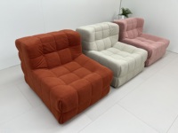 Fauteuil Ingle d'Usine, Fauteuils Modernes Inclinables, Ensemble de Canapé Modulaire Compressé, Mobilier de Salon Canapé