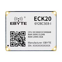 Ebyte ODM ECK20-6Y28C5E8-I MCIMX6Y2CVM08AB 512MB 8GB 792MHz Placa Base Integrada con Diseño MPU, Doble Ethernet, Grado Industrial Linux
