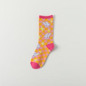 Calcetines de Algodón Personalizados con Dibujos Animados para Mujer y Hombre, Otoño Invierno, Medias a Media Pantorrilla, Lindos Calcetines de Jacquard a la Moda para Parejas, Venta al Por Mayor - Product Image 3