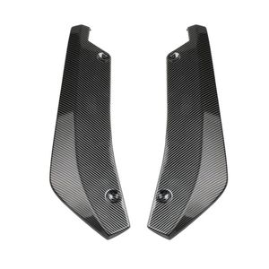 Embellecedor Universal para Esquinas de Parachoques Trasero, ABS, Patrón de Carbono Negro, Ajuste Universal, 47.5x14.5x4.5cm, Juego - Product Image 2