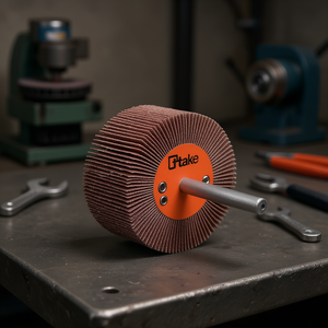 Ttake Abrasive Flap <b>Wheel</b> 20x10 Mm 3 Mm Shaft 120 Grit For <b>Grinding</b> - Product Image 3