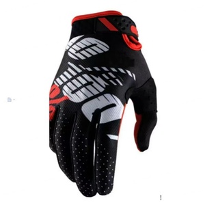 Gants de course unisexes de haute qualité, respirants, en cuir microfibre, pour le cyclisme, la moto, les sports d'été, les activités de plein air, imprimés - Product Image 4