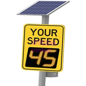 Señal de límite de velocidad de fábrica, señal de límite de velocidad de Radar y cámara - Product Image 4