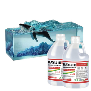 Adhesivo Epóxico Transparente Impermeable de Alto Rendimiento KAYIJIE, Resina Epóxica AB Adecuada para Manualidades de Cerámica - Product Image 1