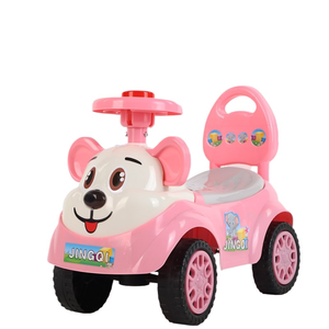 Monopattino a Quattro Ruote per Bambini, <span class=keywords><strong>Auto</strong></span> Cavalcabile Antiribaltamento per Bambini da 1 a 3 Anni - Product Image 1