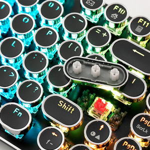 Dukungan Keycap Punk Kustom dengan Teks Bahasa Prancis, Korea, Rusia, Spanyol, Thailand, <span class=keywords><strong>Zhuyin</strong></span> Taiwan untuk Keyboard Mekanik - Product Image 3