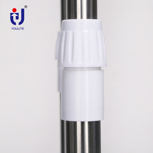 Youlite CMetal Support de corde à <span class=keywords><strong>linge</strong></span> à double pôle en acier inoxydable pour une utilisation intérieure/extérieure pour balcon et magasin de vêtements - Product Image 4