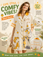 Ensemble de pyjama d'été grande taille pour femmes, vêtements de nuit et de détente