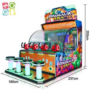 4 jugadores Dinosaur Era Indoor Game Center máquina de juego de disparos Arcade que funciona con monedas - Product Image 5